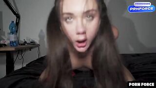 No mercy for her pussy - a man made her scream