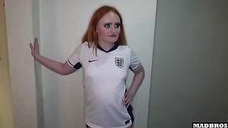 English fan lost a bet and got fucked in ass