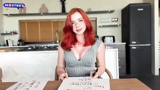 Russian teacher with glasses banged tight cunt of student