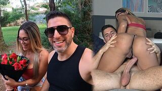 I met this stunning Brazilian beauty while jogging in the park and we got down and dirty