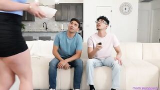 Swap mom with another in a steamy group encounter, just like a swing party