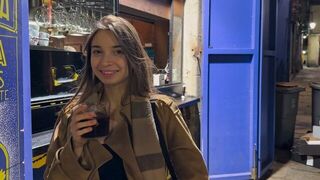 A girl gets drunk and does whatever she wants, including having rough sex
