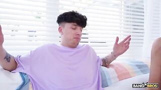 A beautiful woman got fucked by two guys, she loved it