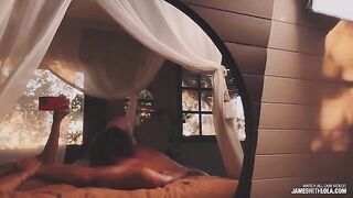 The reflection in the mirror told him he was doing well