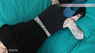 The best commercial for a vibrator ever, featuring a hot tattooed girl