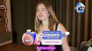 The guy shows his cock to the girl and she fucks with him