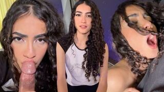 The girl is passionate and loves to have sex, this time she came with a strong desire