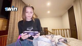 He shot his step sister’s anal hole full of cum in a steamy scene