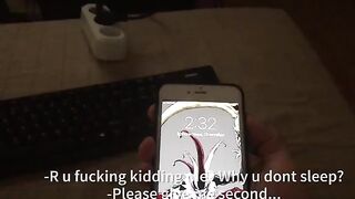 The guy gently fucks his girlfriend with caresses