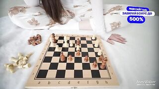 The guy lost to his stepsister, but he did not lose to her
