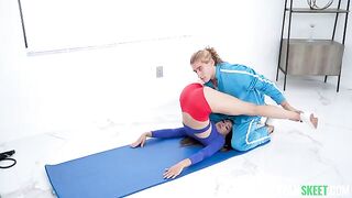 Instead of cardio, the girl was fucked in the gym by her boyfriend
