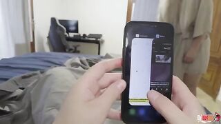 The guy did not let his stepmom concentrate, so she fucked him hard