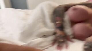 A gorgeous girl with tattoos gets fucked by her stepdad in HD
