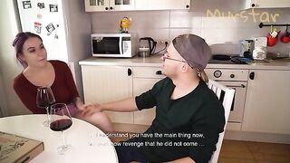 Appetizing surprise for the beloved in the kitchen, just in time