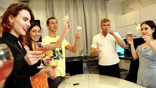 The beginning of a wonderful orgy - the hottest collection of group sex ever!