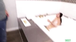 A juicy backside requires a long and fat dick