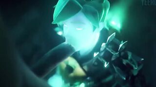 Overwatch Tracer SFM Compilation with sound - Tracer's wild side in animation