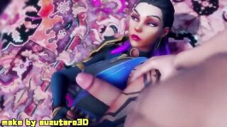 Valorant porn compilation featuring SFM and Blender content