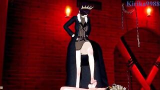 Asta fucked a crazy girl in a secret room