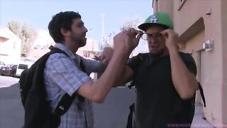 The cowardly guy got the girl in the first part