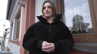 Public Agent meets Myss Alessandra on the street and asks for help with a task in exchange for money