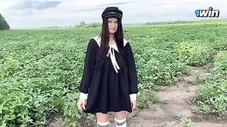 A stepbrother planted seeds in the panties of a hot step-sister
