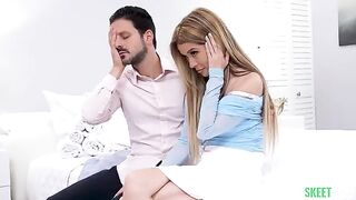 Don't worry, it's your turn soon with a hot blonde