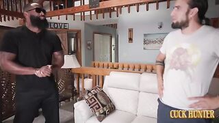 The guy likes to fuck his girlfriend in front of her husband