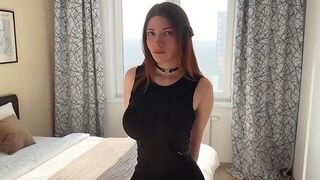 A surprise is hidden under the dress, will you find it?