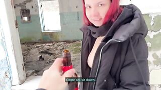 When there is no cock, a bottle will do the job