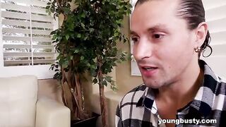 A man checked the authenticity of the sensitive spot