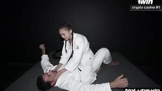 The one who has a penis will win - a bet on who’s tougher in this rough, submissive homemade video