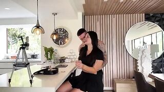This girl loves sucking cock and does it like a professional!