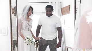A bride chose her groom by the size of his cock