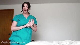 She wanted a face full of cum - and that's exactly what she got
