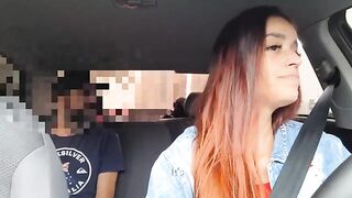 The girl knew the stop sign was forced, so she didn't mind
