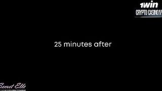 A sexy brunette gets a foot massage from her stepson, leading to intense action