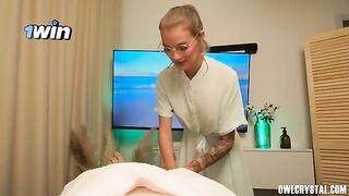 A massage that is 100 per cent erotic, as it should be