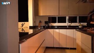 The burglar aimed to safe, but got the honey's tight pussy instead