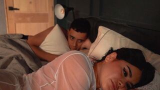 I couldn’t sleep thinking about his lips and her moans, so I did it again