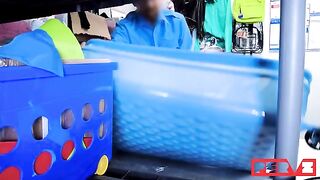 A juicy ass is a guarantee of good sex, especially when surrounded by reports and folders