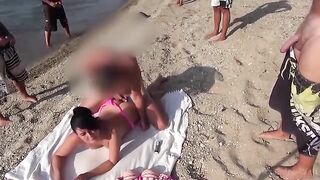 I spread the towel, you took out your pants—that made sense