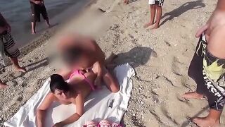I spread the towel, you took out your pants—that made sense