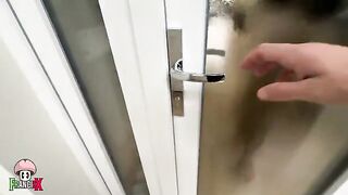 I was on the phone and the guy pushed his cock into me
