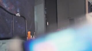 A girl with a red head is having fun with her stepbrother in a steamy scene