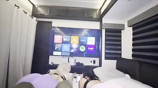 A friend of my wife's came over and I had sex with both of them