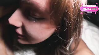 An experienced woman gave a blowjob to her friend’s cock