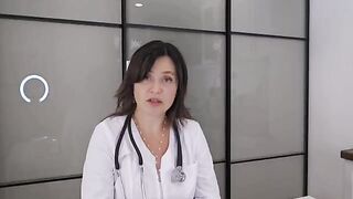 A doctor checked the girl’s breast and balls with his tongue