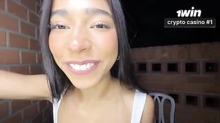 Babe fucked in her ass without using lubricant