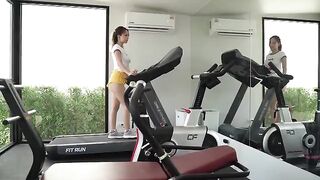 Girl made a wet splash on her T-shirt. Will you help wipe it or fuck her?